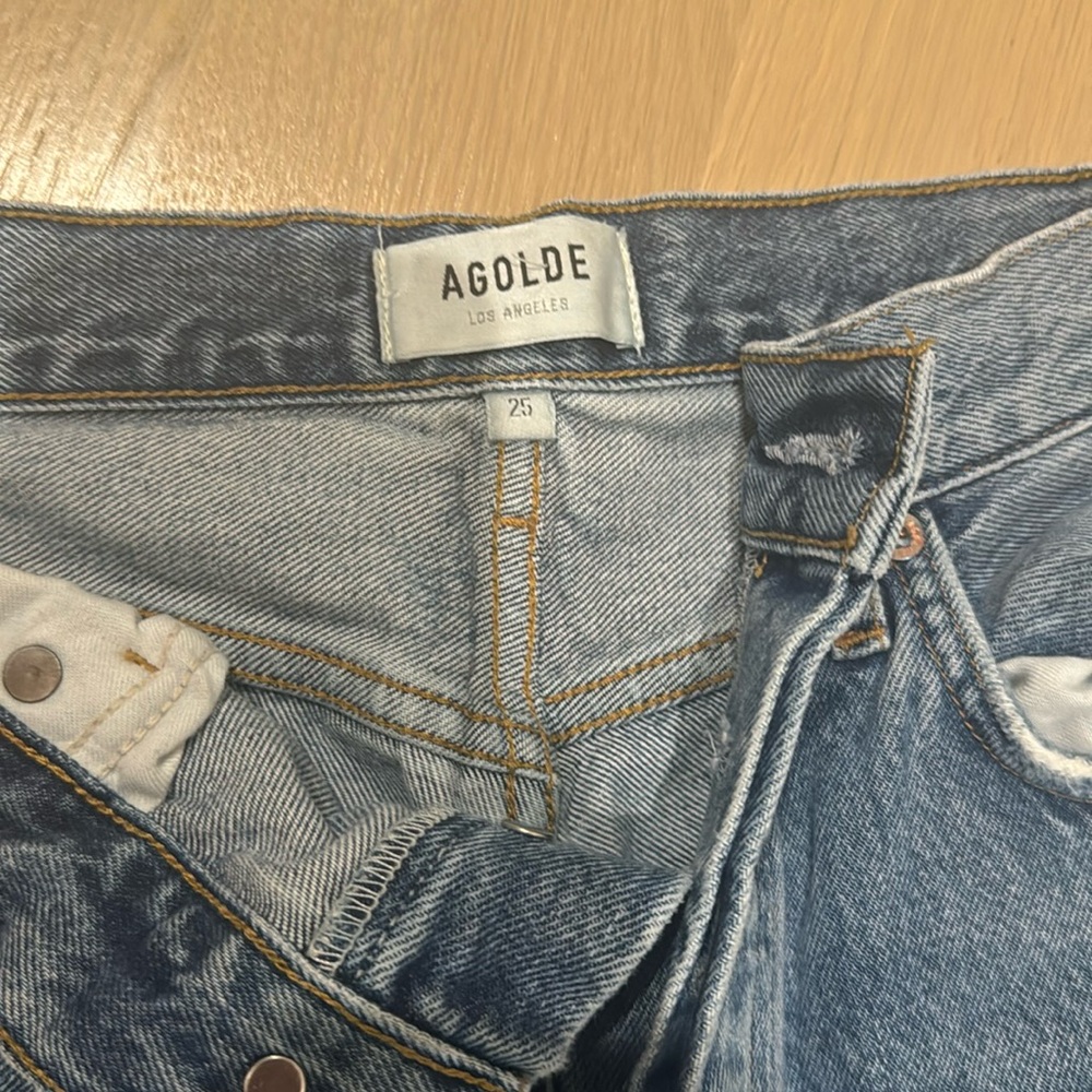 Agolde ripped jeans